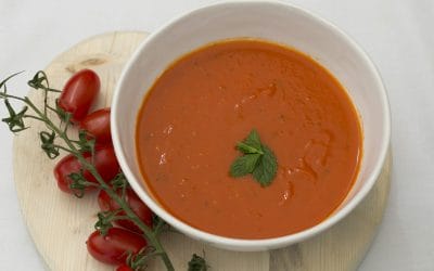 TOMATENSOEP MET BASCILICUM