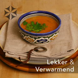 VERWARMEND: GEMBER & WORTELSOEP
