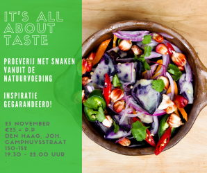 WORKSHOP : IT’S ALL ABOUT TASTE
