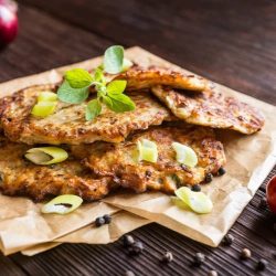 Bleekselderij pannenkoekjes
